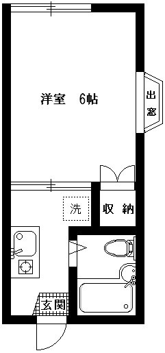 コスモハイツの間取り