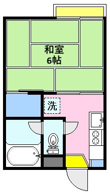 西太子堂パールハイツの間取り