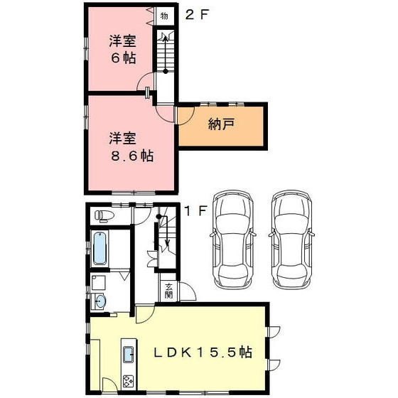 コテージハウス東鶉の間取り