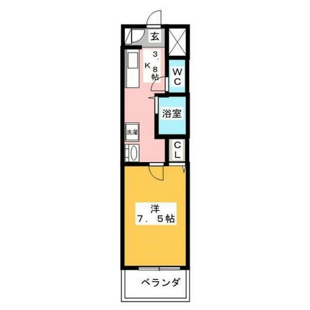 リアライズ岐阜駅前の間取り