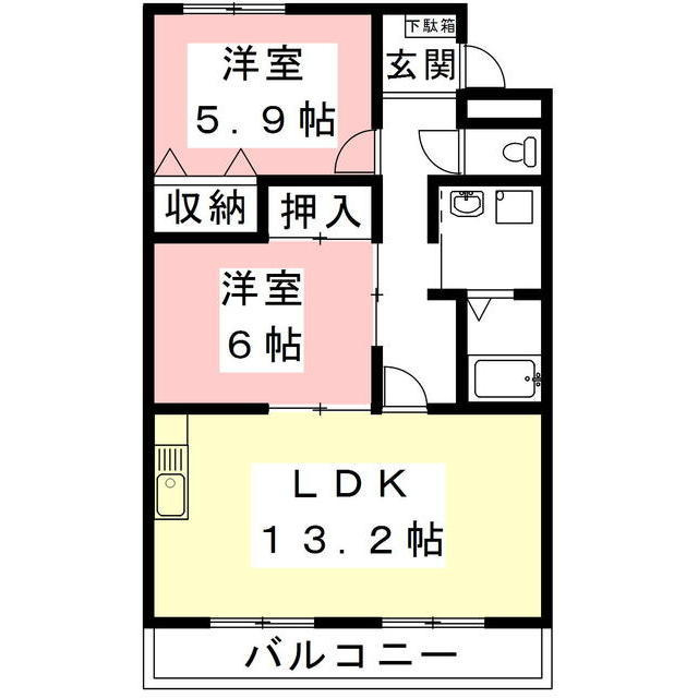 グランドールＳの間取り