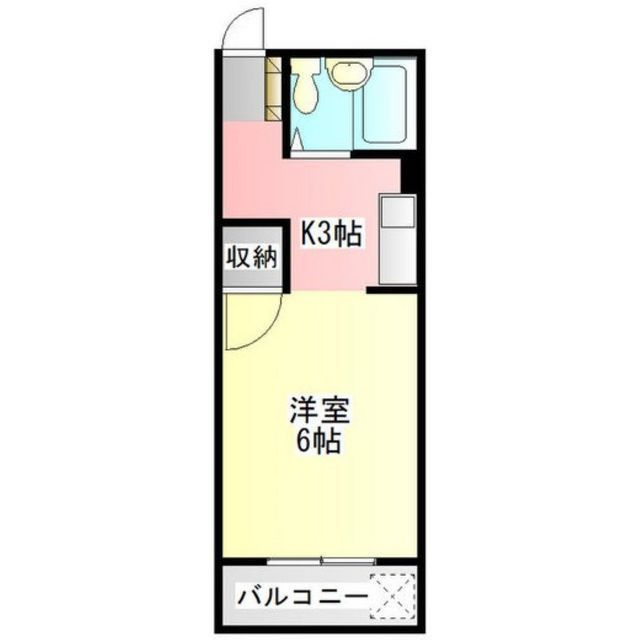 コーポ平成の間取り