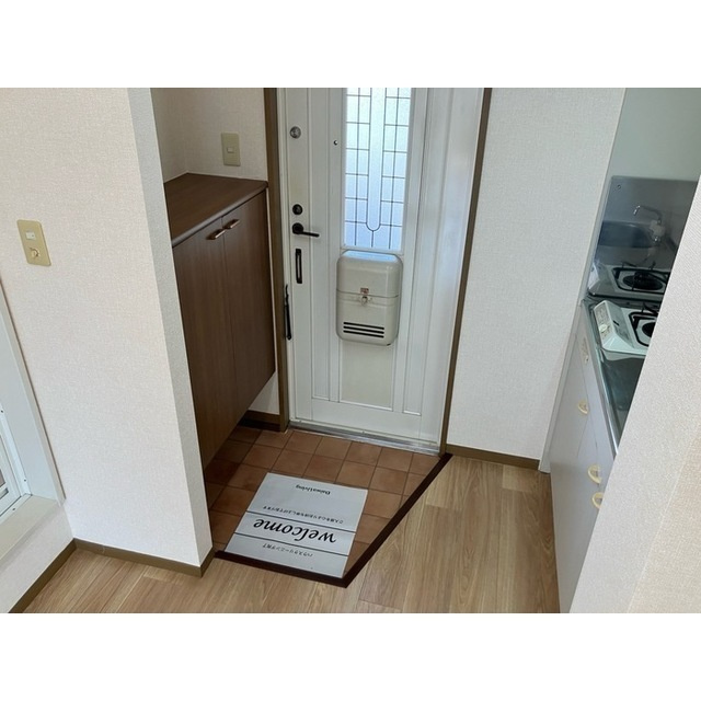 タウンコート参番館の玄関