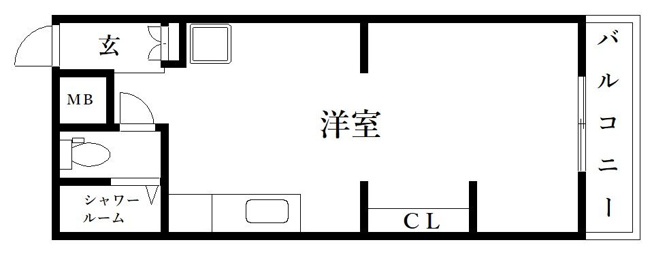 【間取り】 | サンハイツ福田