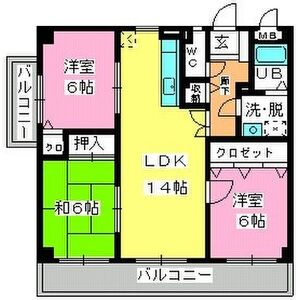 【間取り】 | パラディ211