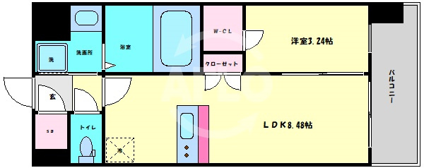 エスリードレジデンス都島ノースの間取り|エスリードレジデンス都島ノース　間取り