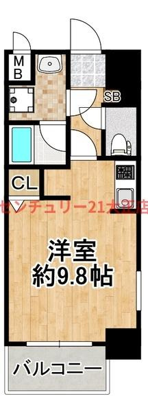 エグゼ大阪ドーム２の間取り