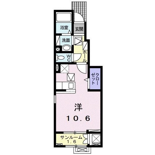 【間取り】 | サフィール　Ｍ・Ｎ