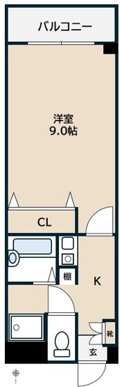 【間取り】 | シティスクエア福岡