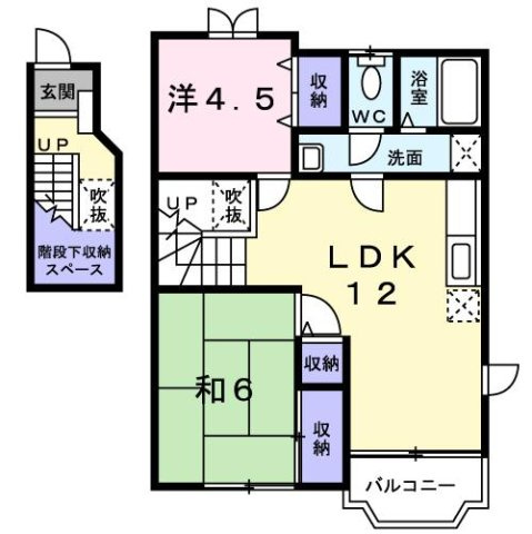 【間取り】 | ハイツｃａｎｄｌｅ　Ｃ