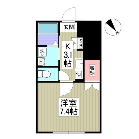 【間取り】 | リュミエ西馬込