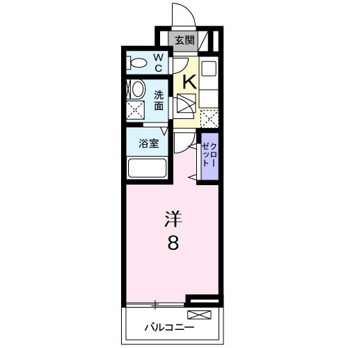 プラシードⅠの間取り