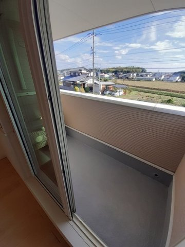 サンリットスクエアⅠのバルコニー