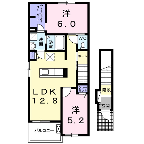 サンリットスクエアⅠの間取り