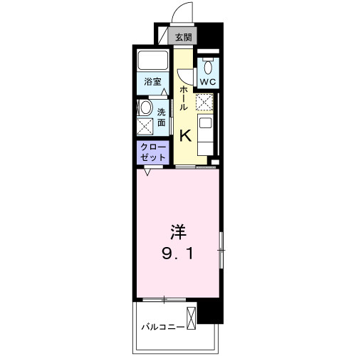 セントラルヒルズ昭和町の間取り