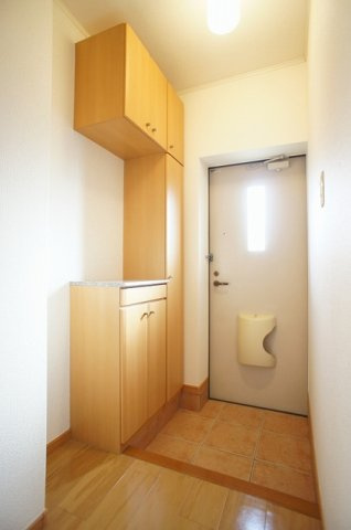 サニーホームズⅡの玄関