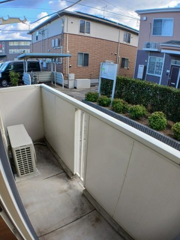 ファミール光葉Ⅱ　Ｂ棟のバルコニー