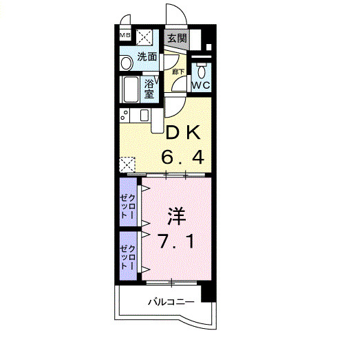 サン・プラシードの間取り