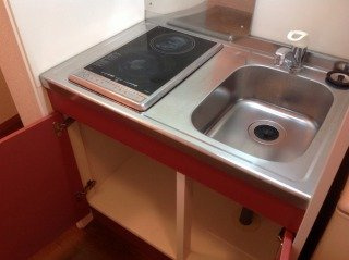レオパレスアズール松戸のキッチン