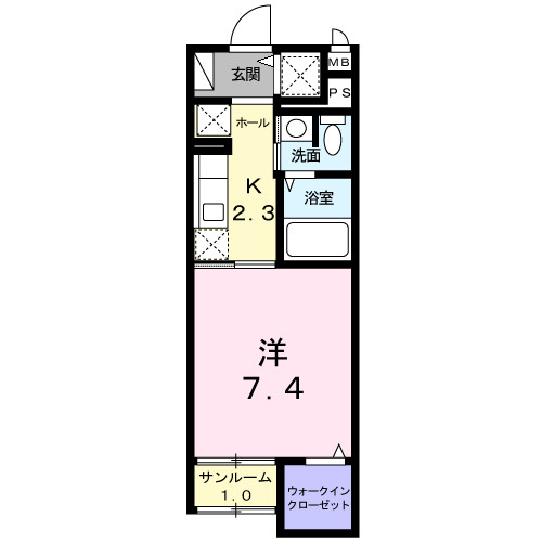 グレースコートの間取り