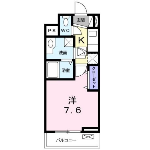 ルピナスⅢの間取り