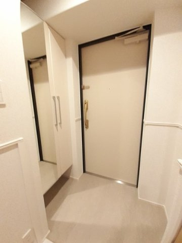 ラフィナージュの玄関