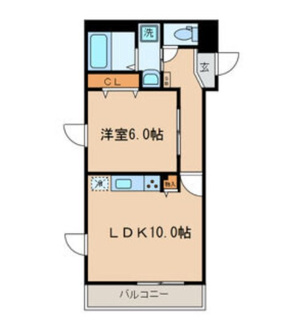 【間取り】 | シャトーヴィオレ | 間取りです。