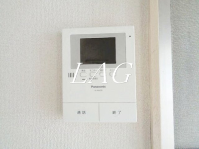 【セキュリティ】 | サンライズハイツ | モニター付きインターフォンです。
