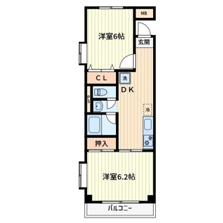 【間取り】 | ファミール飛翔 | 間取りです。