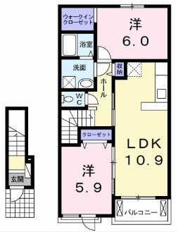 プランタン’14の間取り