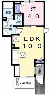 ミニヨン アンジュの間取り