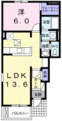 カレント　Cの間取り