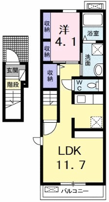 エストレージャの間取り