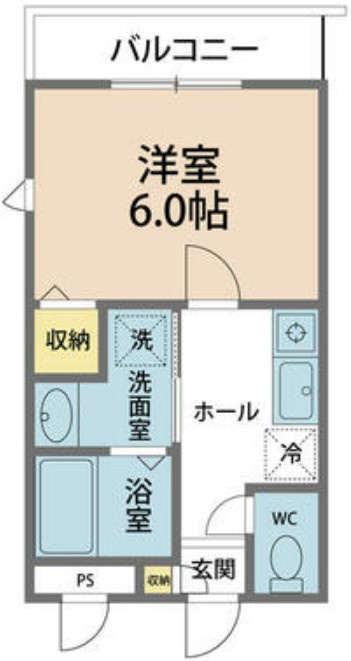 ティラーノ藍住Ⅱ　2号棟の間取り