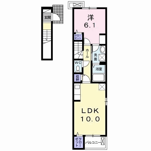 シーズ蔵本の間取り
