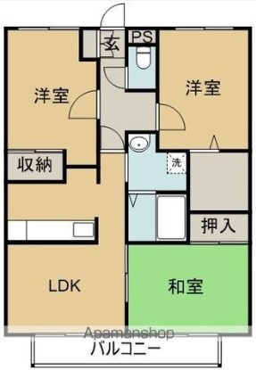 エクセレントサンフレッチェハイツの間取り