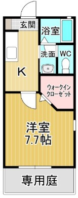 シャーメゾンWith-Kの間取り