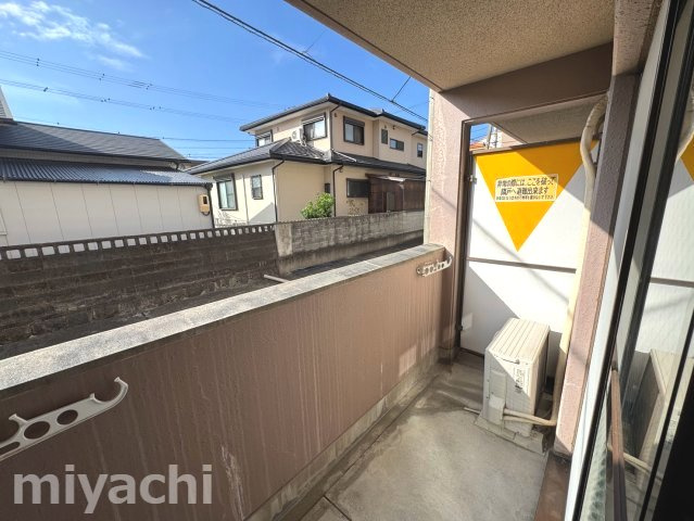 徳島市川内町榎瀬の賃貸マンションのバルコニー