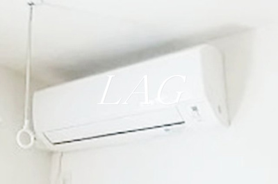 【設備】 | メゾン　ラ　フィーユ | エアコンつきです。（別部屋参考写真です。）