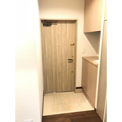 参宮橋マンションの玄関
