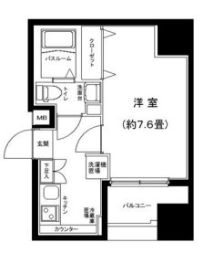 【間取り】 | アイルプレミアム千駄木 | 間取りです。