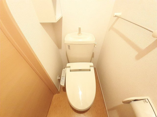 プラシードつくばＡのトイレ|シンプルで使いやすいトイレです