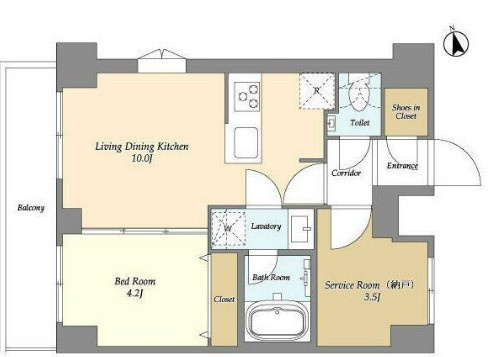 Ａｕｇｕｓｔａ　Ｒｅｓｉｄｅｎｃｅ大森の間取り