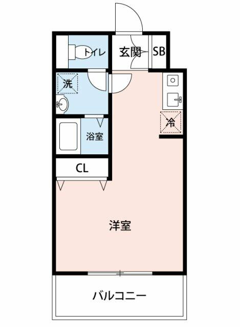 スカイコート神田弐番館の間取り