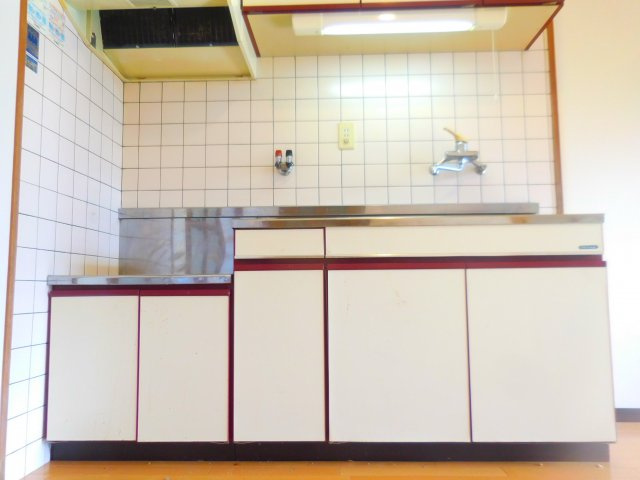 高槻市唐崎西２丁目の賃貸マンションのキッチン