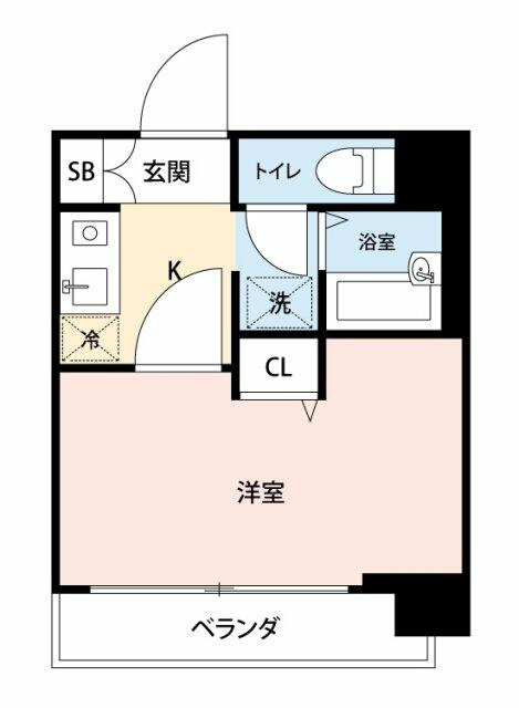 ジュエル京橋の間取り