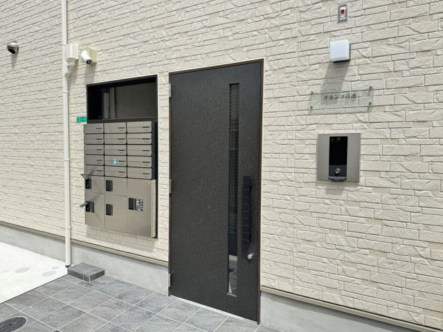 グランツ喜連のエントランス