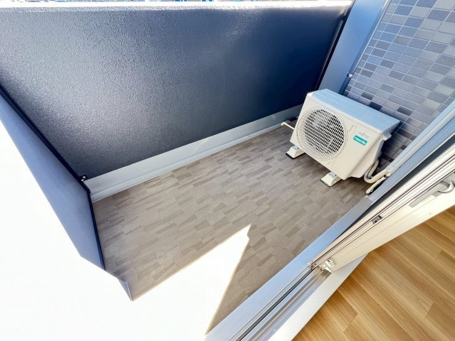 プレサンス長田レジェールのバルコニー