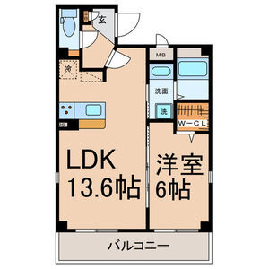 【間取り】 | axis sakae Ⅴ
