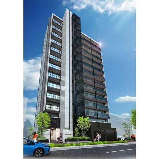 【外観パース】 | S-RESIDENCE亀島駅前ascent(アセント)